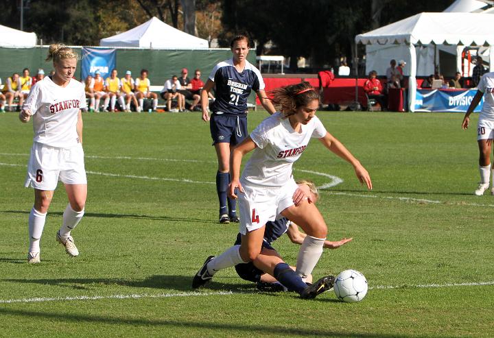 009aNCAA BYU vs Stanford-.jpg - 2009 NCAA Women's Soccer Championships second round, Brigham Young University vs. Stanford. Stanford wins 2-0 and advances to the round of 16.
